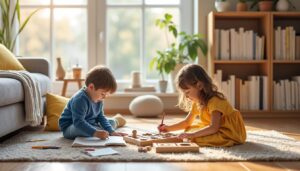 découvrez des idées d'activités calmes pour occuper les enfants à la maison, favorisant la concentration et la détente tout en s'amusant.