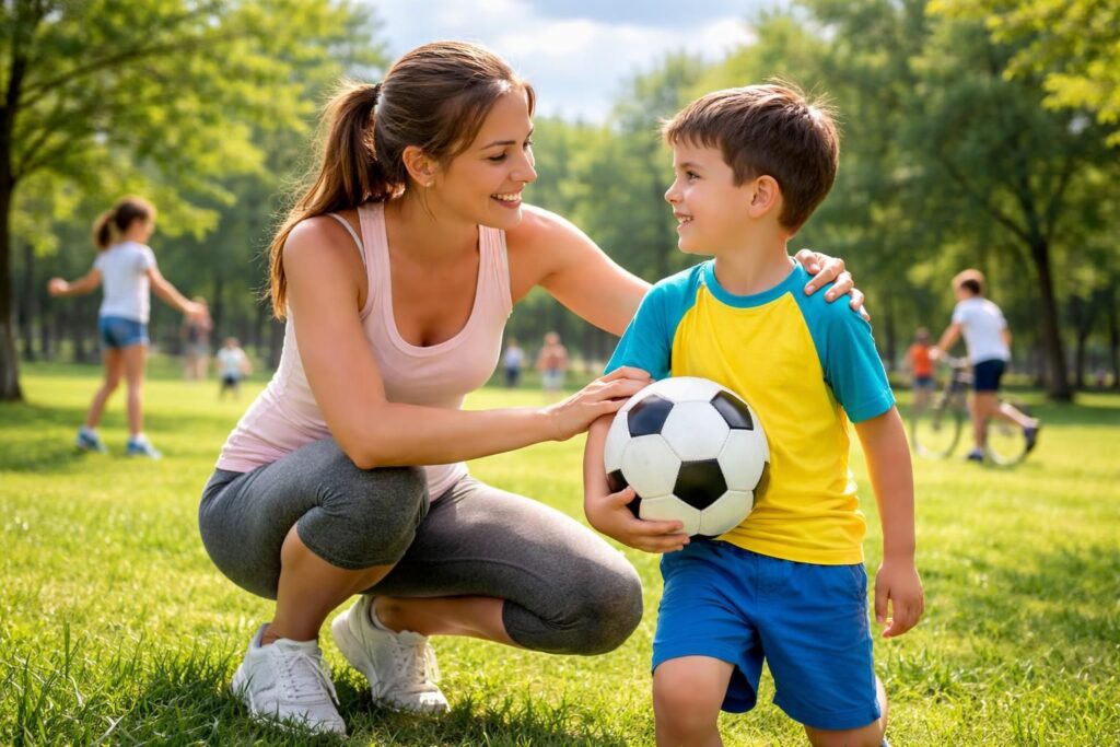 découvrez des conseils pratiques pour encourager vos enfants à pratiquer le sport et adopter un mode de vie sain dès le plus jeune âge en tant que maman engagée.