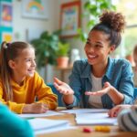 découvrez comment l'éducation et la communication positive favorisent un environnement d'apprentissage bienveillant, stimulant la confiance et le développement personnel.