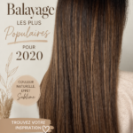 Femme avec un balayage moderne et stylé.