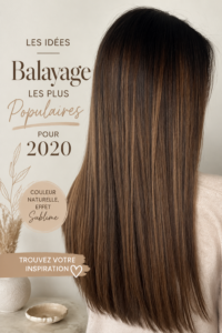 Femme avec un balayage moderne et stylé.