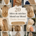 Idées de mèches blondes pour un look éclatant et ensoleillé.