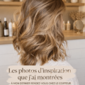 Collage de photos inspirantes de coiffures modernes