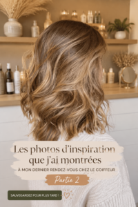 Collage de photos inspirantes de coiffures modernes