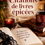 Une sélection de livres ouverts montrant des citations inspirantes.