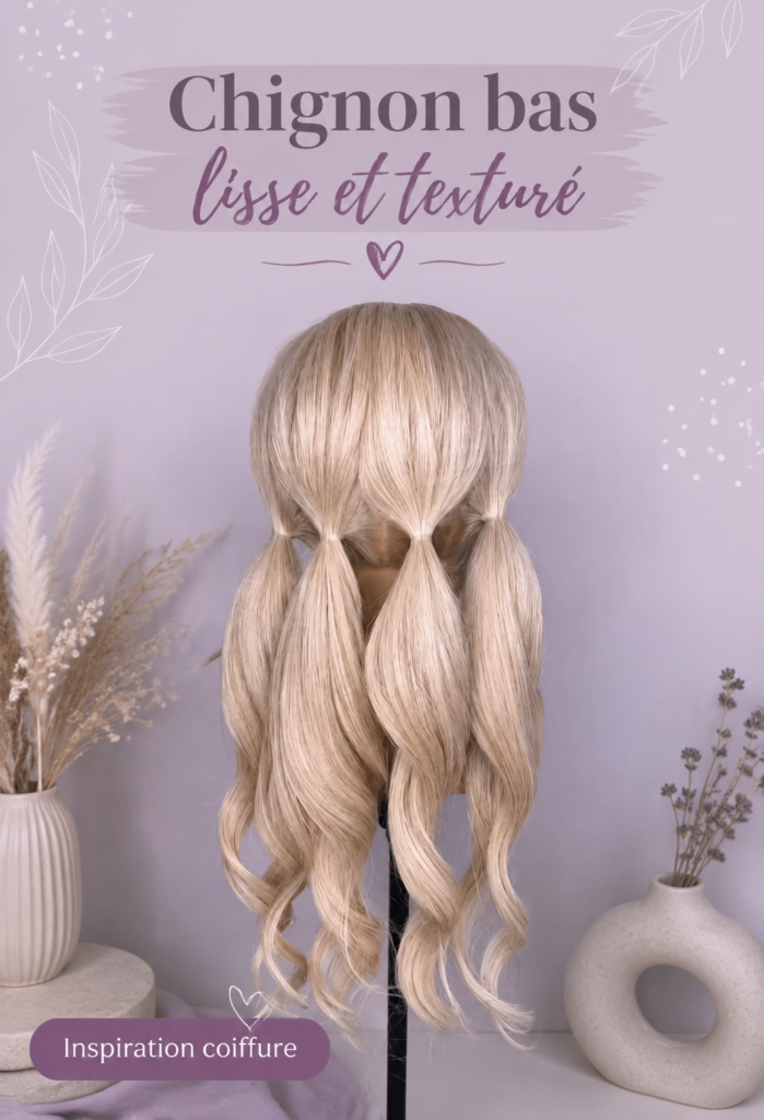 Coiffure slick et texturée sur un modèle, présentant une allure élégante.