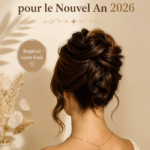Coiffure festive élégante pour le Nouvel An 2026