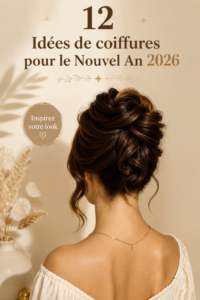 Coiffure festive élégante pour le Nouvel An 2026