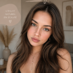 Portrait d'une belle jeune femme avec un éclairage doux