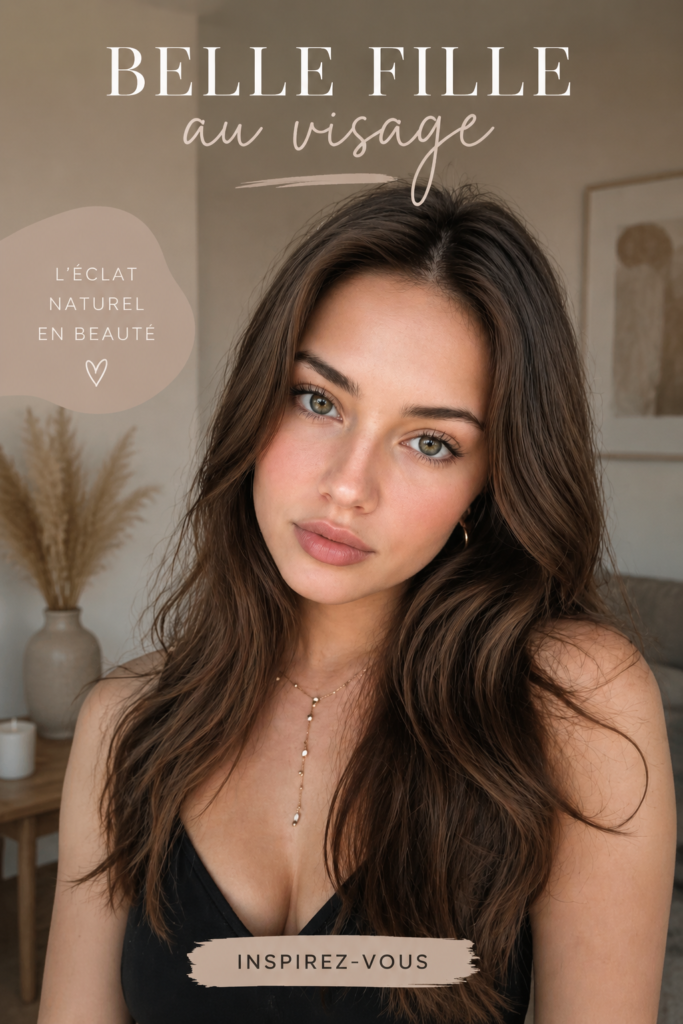 Portrait d'une belle jeune femme avec un éclairage doux