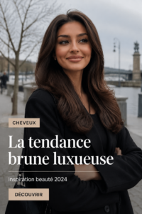Tendances cheveux bruns riches en 2024 avec des nuances élégantes