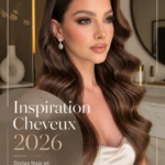Jeune femme avec une coupe de cheveux moderne et texturée, incarnant les tendances de 2026.