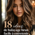 Exemple de balayage brun facile à entretenir sur des cheveux longs