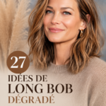 Coiffure Long Bob moderne pour femmes de plus de 40 ans, élégante et stylée.