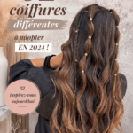 Une sélection de différentes coiffures tendance pour 2024, montrant la variété des styles.