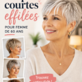 Femme de 60 ans avec une coupe courte effilée moderne