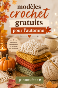 Modèles de coiffures crochet automnales capturés en extérieur