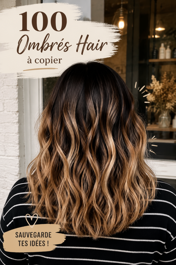 Une sélection de 100 ombrés hair modernes et inspirants.
