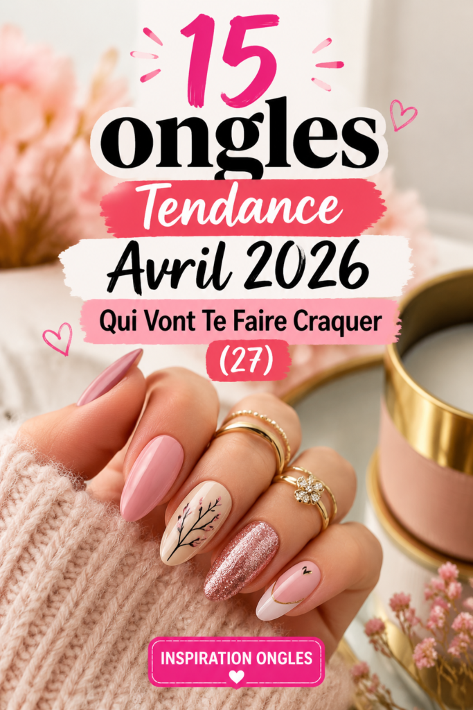 Montage de manucures tendance pour Avril 2026