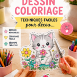 Un exemple de dessin coloré charmant réalisé avec des techniques de coloriage simples.