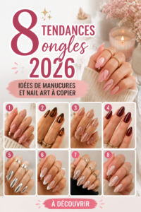 Manucure tendance avec des motifs modernes pour 2026
