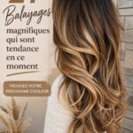 Exemple de coiffure balayage naturelle sur cheveux longs
