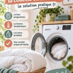 Une couette propre et bien entretenue sur un lit accueillant.