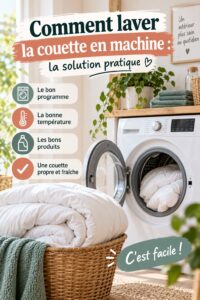 Une couette propre et bien entretenue sur un lit accueillant.