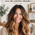 Couleurs de cheveux bruns avec mèches blondes tendance pour 2026