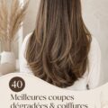 Coupes de cheveux à étages pour femmes avec divers styles modernes