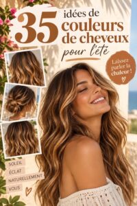 Couleur de cheveux caramel éclatante pour l'été