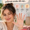 Image d'une main montrant un petit doigt avec des mesures, symbolisant la psychologie et la personnalité.