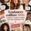 Une femme avec une coiffure moderne et colorée, illustrant les tendances 2026.