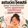 Femme souriante avec une coiffure élégante et un maquillage léger, montrant comment la beauté peut être améliorée simplement.