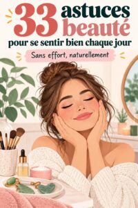 Femme affichant un look élégant et naturel avec des cheveux soigneusement coiffés et un maquillage léger.