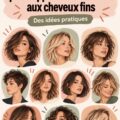 Coupes de cheveux modernes pour apporter du volume aux cheveux fins.
