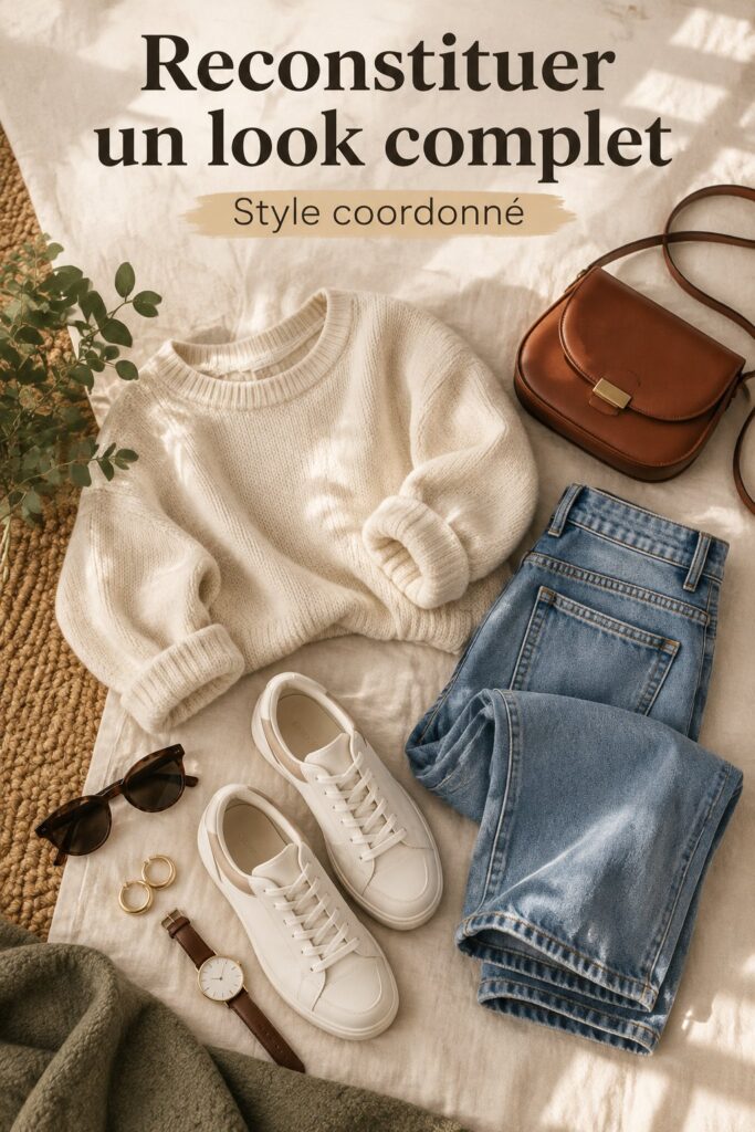 Coiffure tendance avec accessoires colorés pour un look stylé.