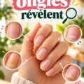 Gros plan sur des ongles de différentes couleurs et formes, illustrant leur diversité et ce qu'ils révèlent sur la santé.
