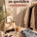Jeune femme arborant un style 'It Girl' avec une coiffure tendance et des vêtements élégants.